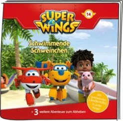 Tonies Super Wings - Schwimmende Schweinchen -Kinder Freizeit Verkauf 19431262 03
