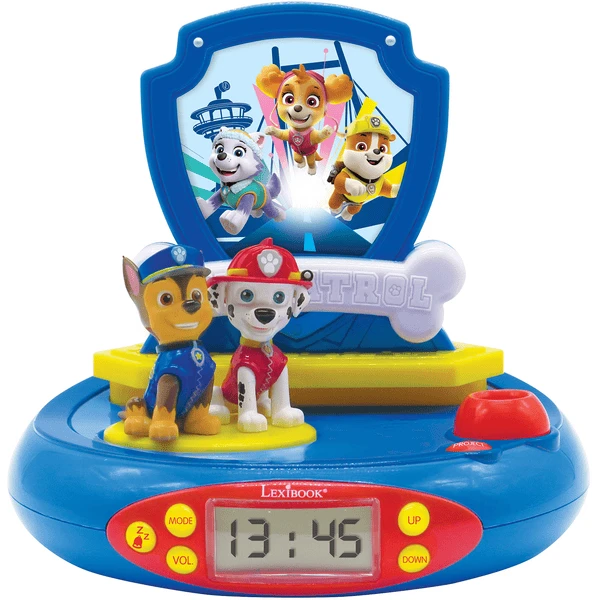 LEXIBOOK Paw Patrol Projektionswecker 3 LEXIBOOK Paw Patrol Projektionswecker