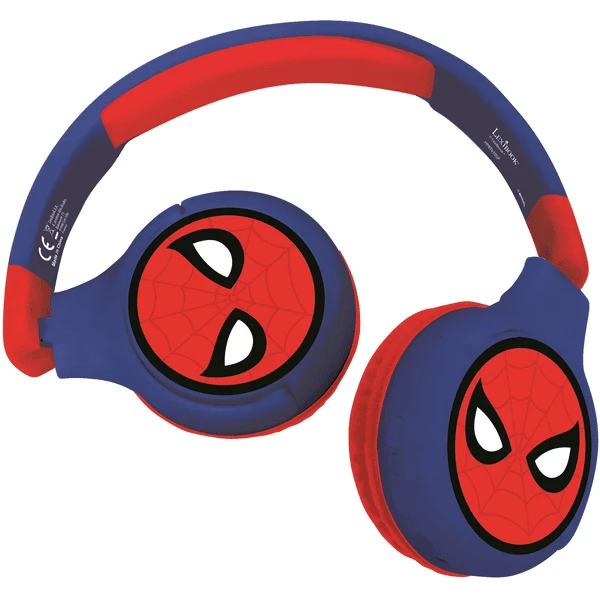 LEXIBOOK Spider-Man 2in1 Bluetooth®- Und Kabelanschluss Kopfhörer 3 LEXIBOOK Spider-Man 2in1 Bluetooth®- Und Kabelanschluss Kopfhörer