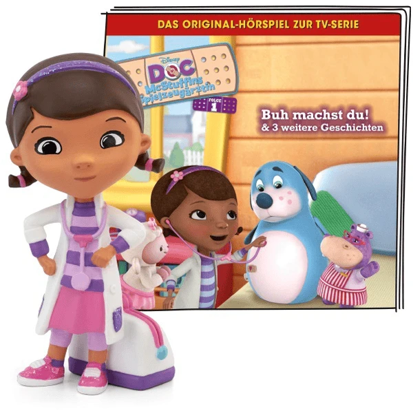 Tonies® Disney Doc McStuffins Spielzeugärztin - Buh Machst Du! & 3 Weitere Geschichten 3 Tonies® Disney Doc McStuffins Spielzeugärztin - Buh Machst Du! & 3 Weitere Geschichten